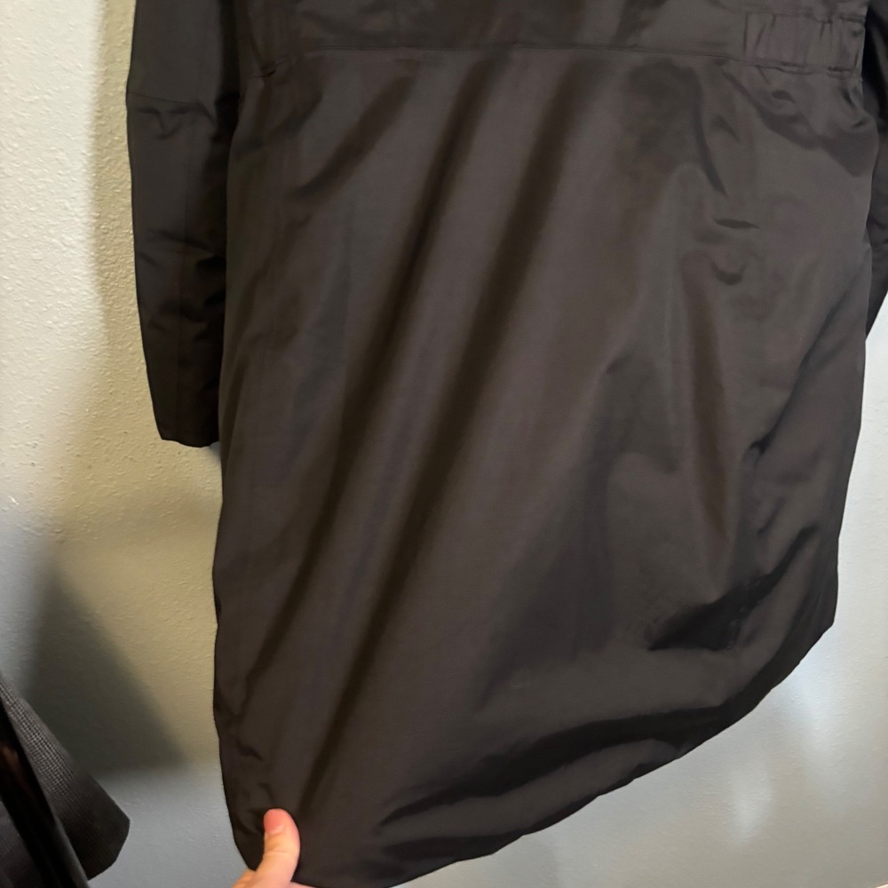 The North Face Womens Arctic Down Parka Black Faux Fur XXL 50 Dry Vent Winter - Picture 11 of 12